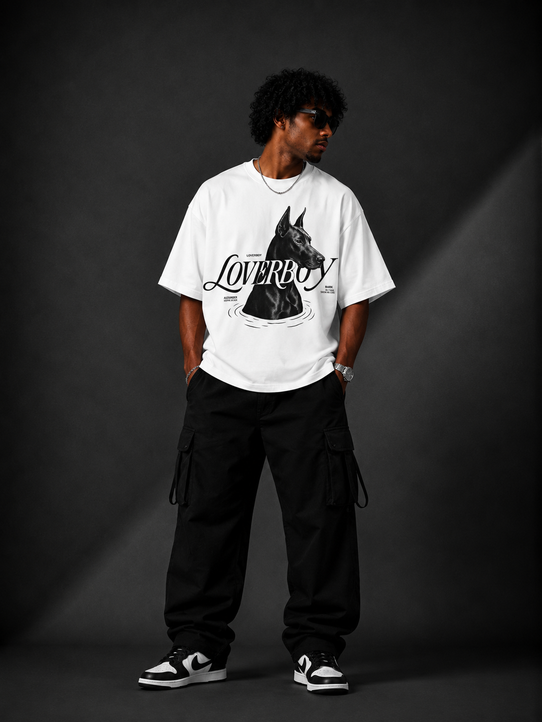 Loverboy™ Oversized Graphic Streetwear Tee - Image 2