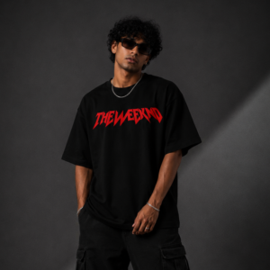 BLINDED BY THE LIGHTS™ Oversized Graphic Streetwear Tee – Black Edition