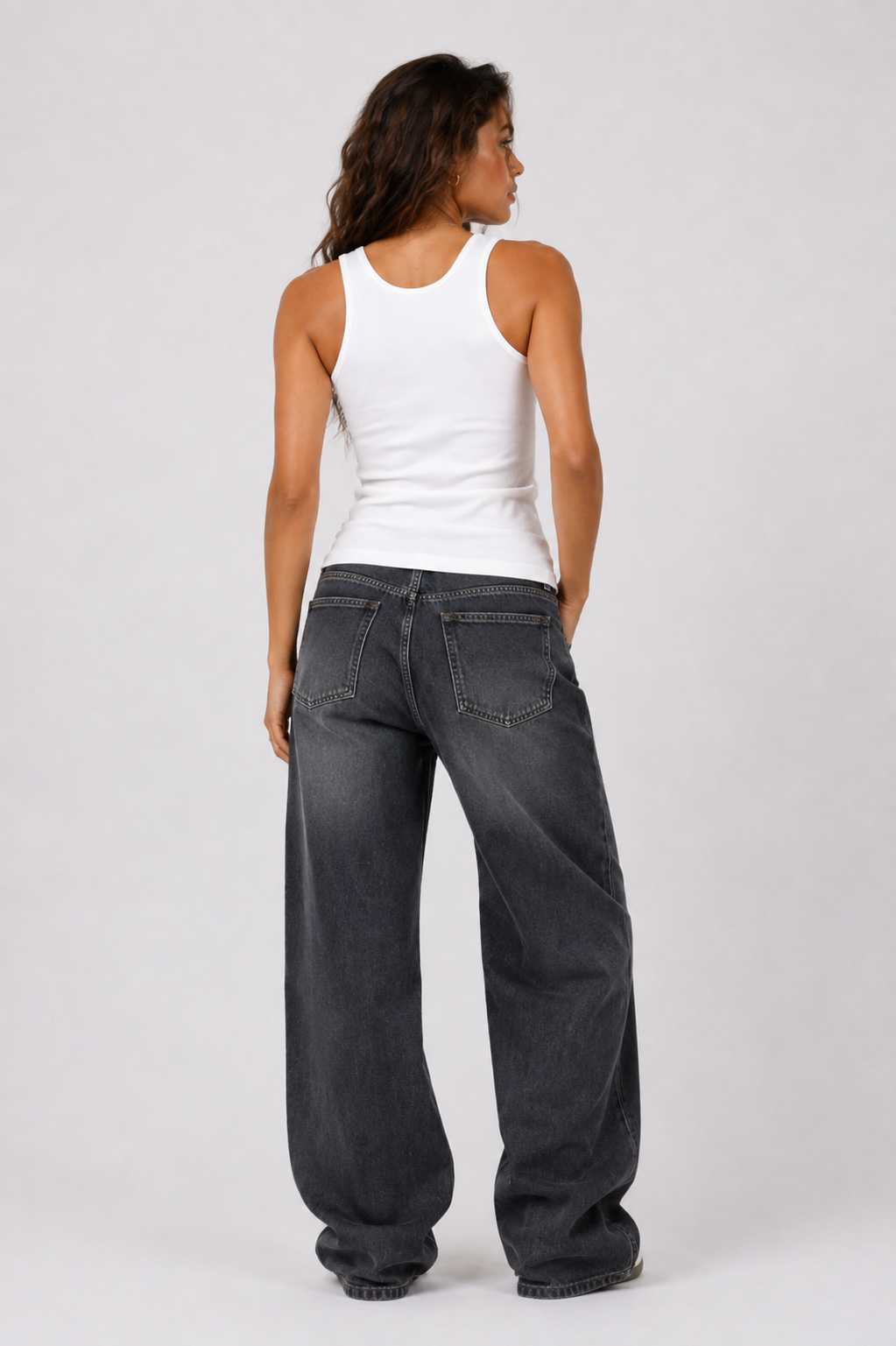 Becoming Her Women’s White Graphic Tank Top | StitchVaults™ - Image 2