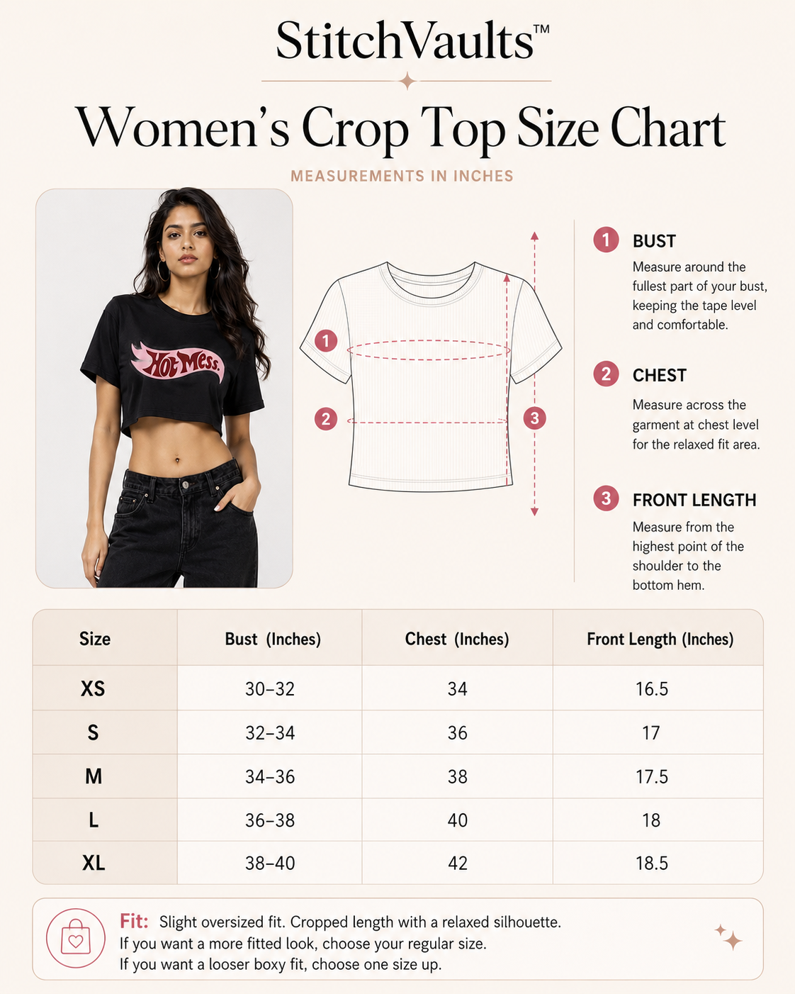 Made of Dreams Women’s White Crop Top | StitchVaults™ - Image 3