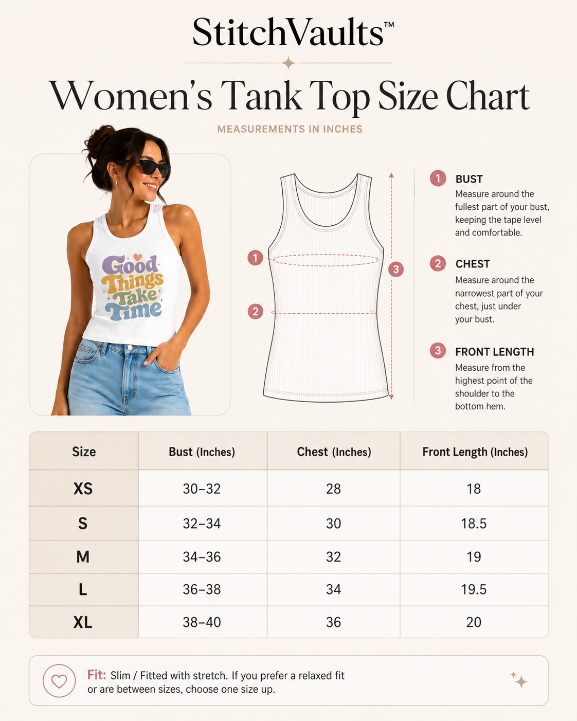 Little Bit Dramatic Women’s Black Graphic Tank Top | StitchVaults™ - Image 3
