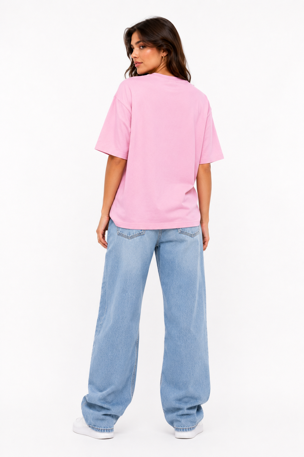 StitchVaults™ Probably Overthinking Again Oversized Graphic T-Shirt - Image 2