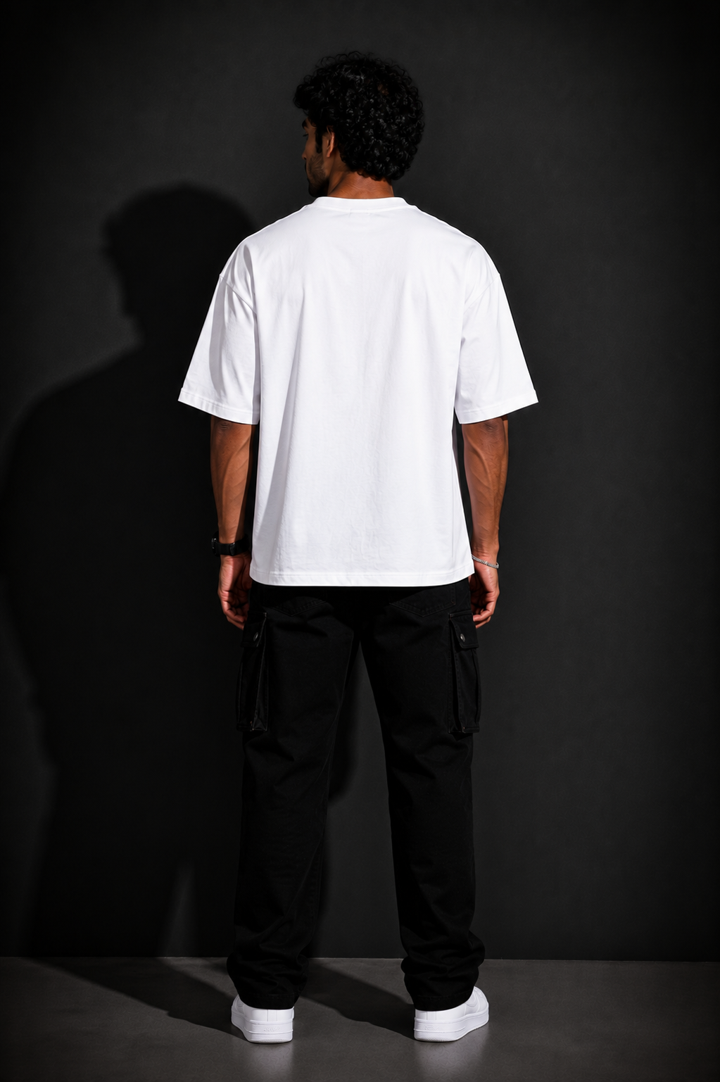 StitchVaults™ The Destroyer Oversized Mahadev Graphic T-Shirt - Image 3