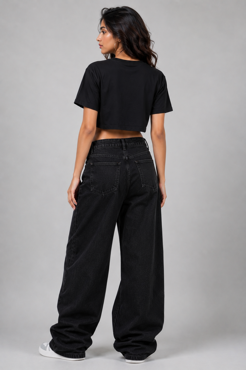 StitchVaults™ Hot Mess Women’s Crop Top T-Shirt - Image 2