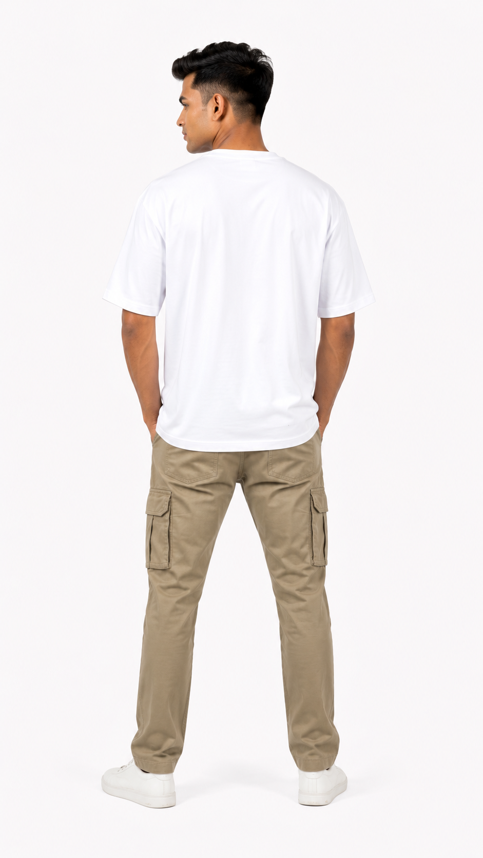StitchVaults™ Om Gam Ganapataye Namah Oversized Graphic T-Shirt – GANESHA LEGACY™ Collection | Premium Cotton - Image 2