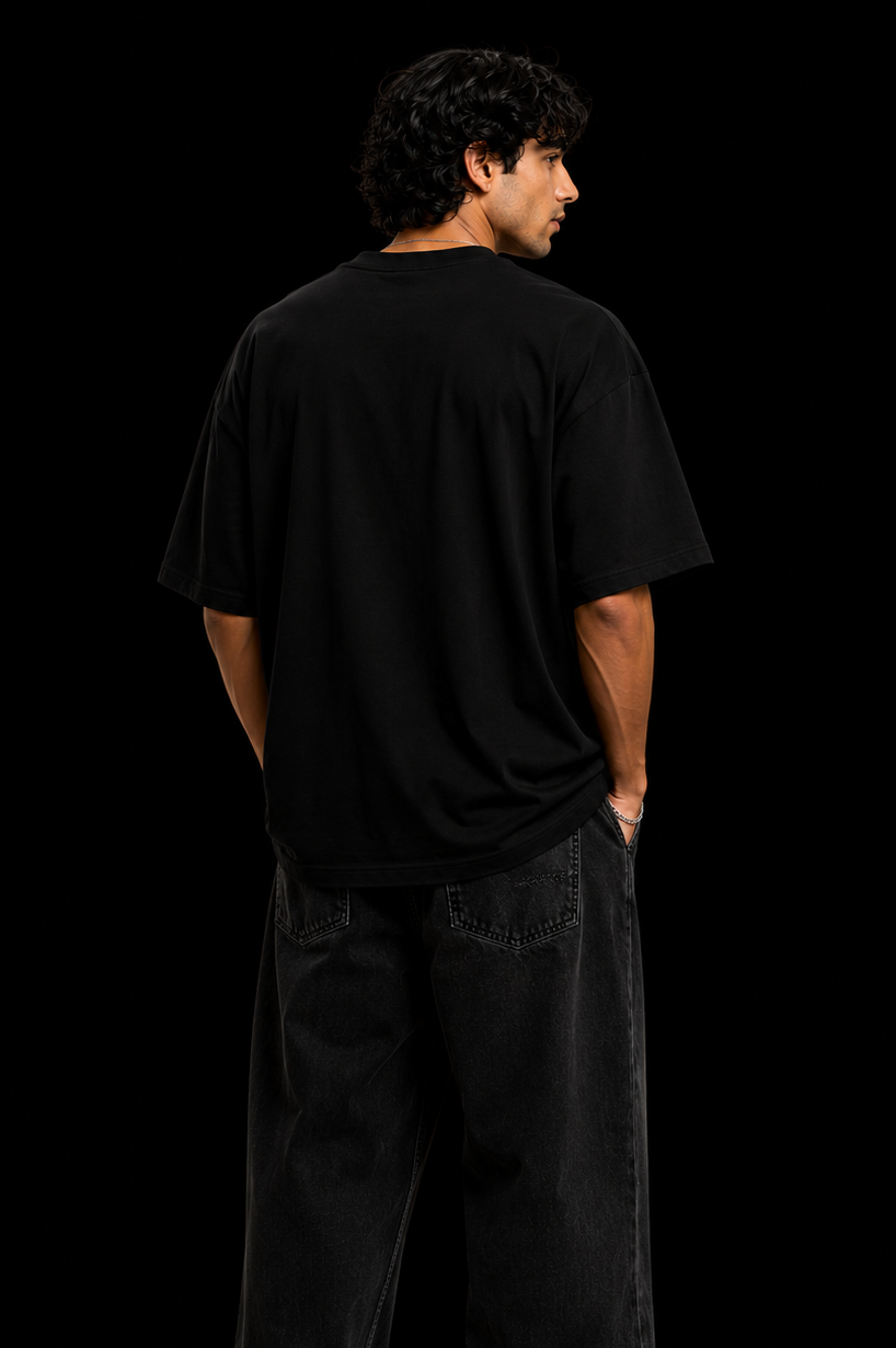 StitchVaults™ Power of Eyes Oversized Graphic T-Shirt – Divine Vision Edition - Image 2