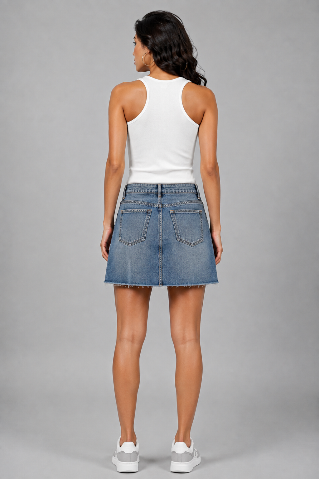 Leopard Flower Women’s White Graphic Tank Top | StitchVaults™ - Image 2