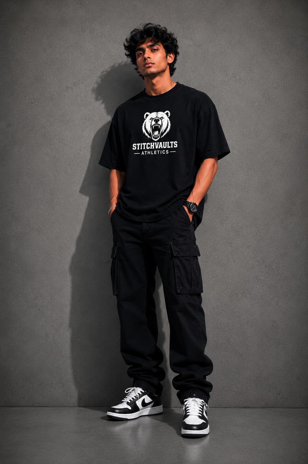 StitchVaults™ Beast Mode Athletics Oversized Gym T-Shirt for Men - Image 4