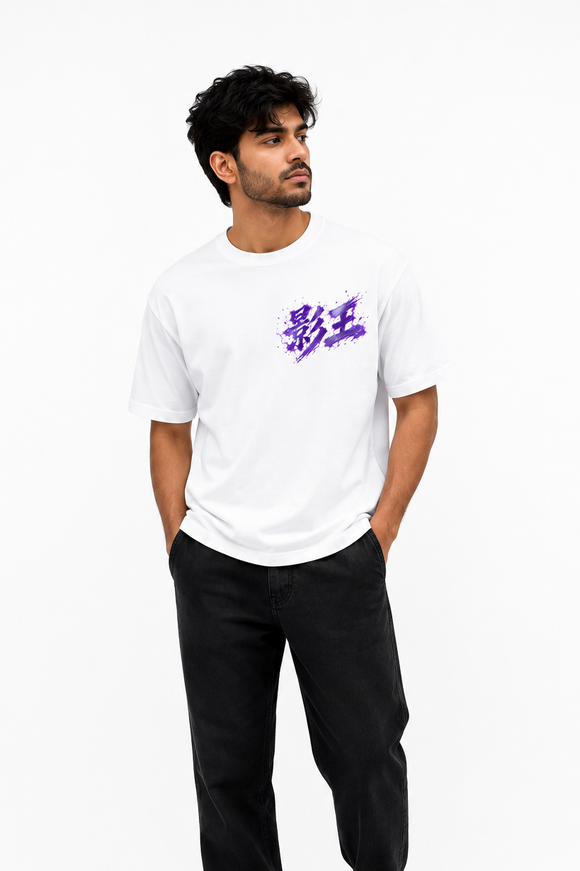 StitchVaults™ Shadow Within Oversized Anime Graphic T-Shirt - Image 3