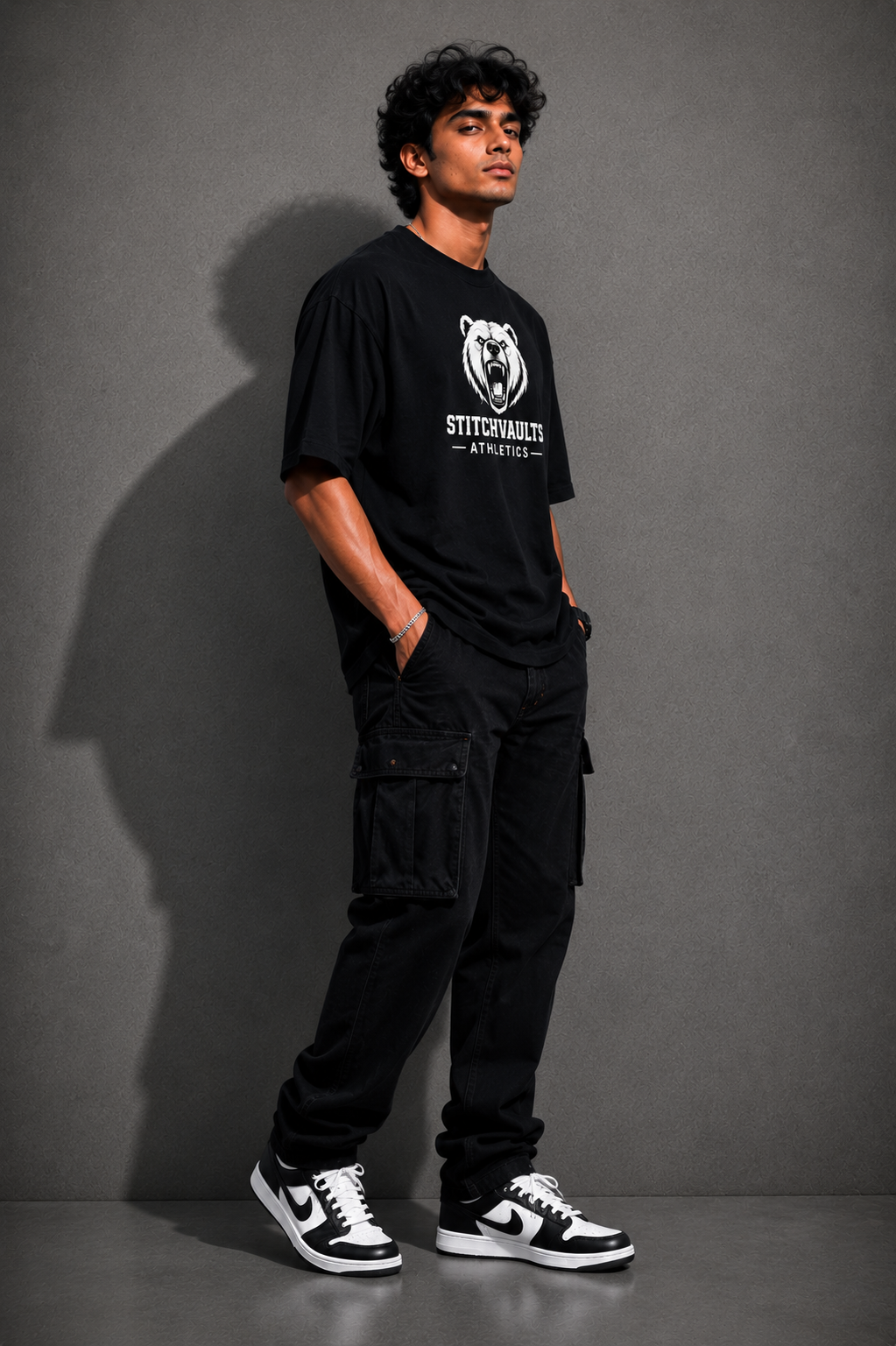 StitchVaults™ Beast Mode Athletics Oversized Gym T-Shirt for Men - Image 5