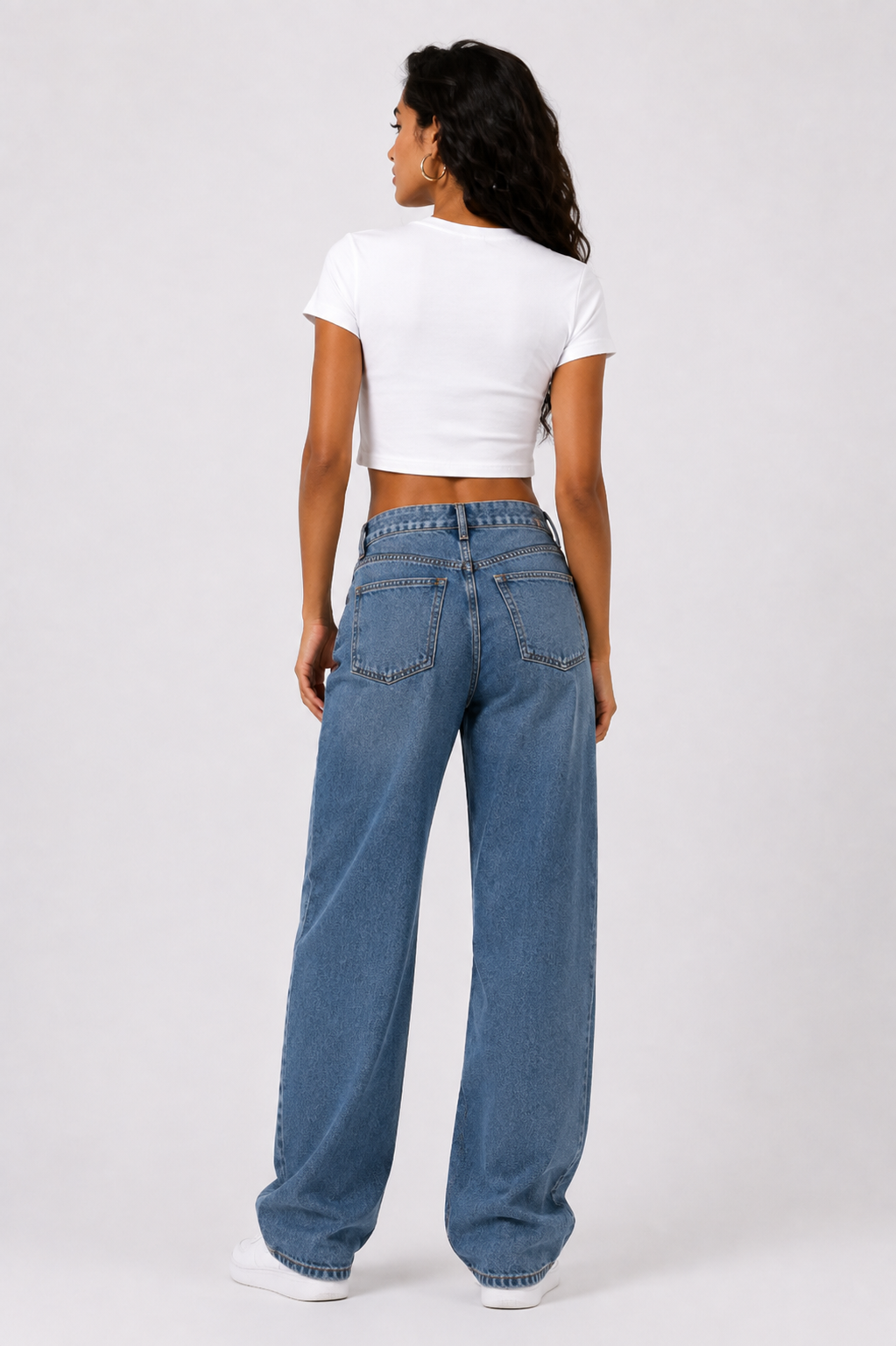 Made of Dreams Women’s White Crop Top | StitchVaults™ - Image 2