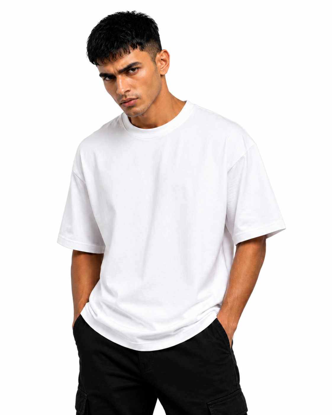 StitchVaults™ Night Shift Oversized Graphic T-Shirt – NOSTALGIA™ Collection | Premium Heavyweight Cotton - Image 2
