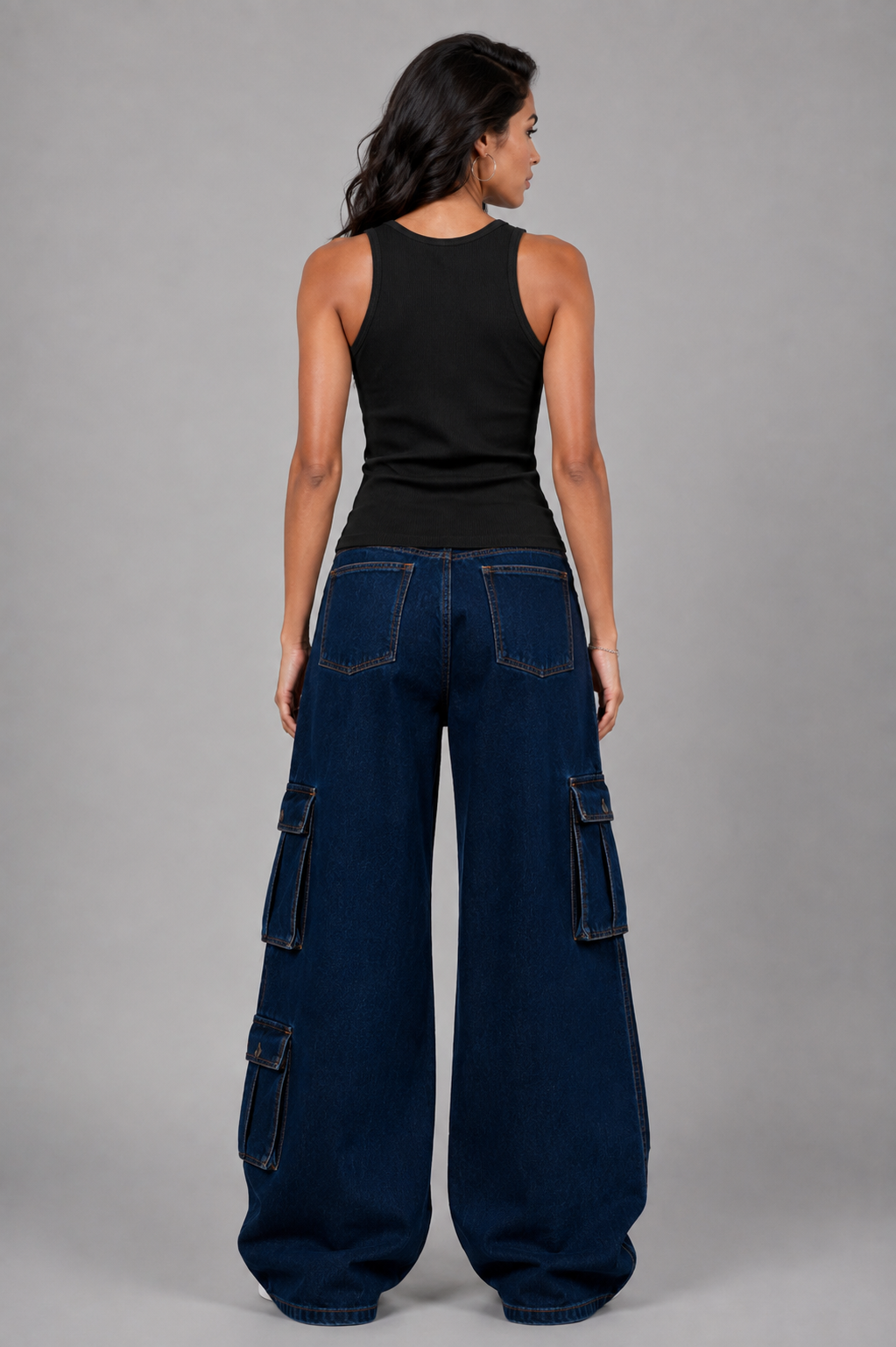 Think Outside The Box Women’s Black Tank Top | StitchVaults™ - Image 2