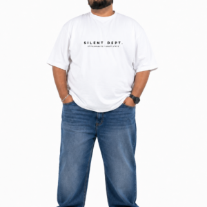 Focus White Oversized T-Shirt StitchVaults™